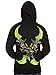 JINX World of Warcraft: Legion Crossed Warglaives Men's Gamer Zip-Up Hoodie, Black, Medium