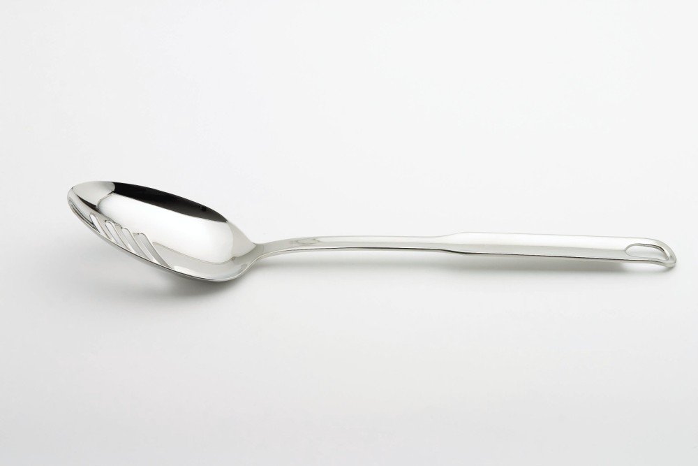 Weis Vegetable Spoon, Stainless Steel, Silver, 32.5 x 7 x 3 cm