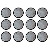 Premium Replacement Charcoal Water Filter Disks for Mr. Coffee Machines - 12 Pack