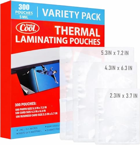 Simply Cool 5 Mil Thermal Laminating Sheets