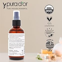 PURA D'OR 4 Oz ORGANIC Rosehip Seed Oil Hair