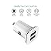 Car Charger, dodocool 24W 4.8A Dual USB Car Charger Adapter