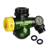 Melnor 65075-AMZ Wash & Fill Connection Hub with 2 Hose Washers Set, with Hand Wash and Bucket Fill