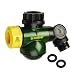 Melnor 65075-AMZ Wash & Fill Connection Hub with 2 Hose Washers Set, with Hand Wash and Bucket Fill
