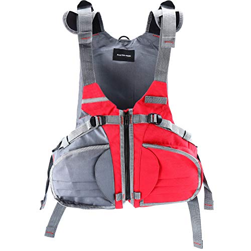 Amarine Made Adjustable Size Life Jacket/Personal Floatation Device for Boat Buoyancy Aid