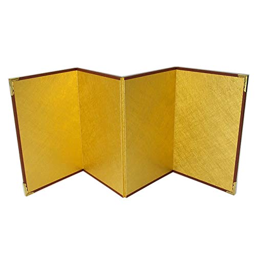 ミニ金屏風 4曲 大 205×520mm商品画像