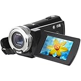 Video Camcorder, Besteker 1280x720P Camera Camcorder 16X Zoom 16MP Video Camera with 2.7 inches TFT LCD Screen Support 270 Degree Rotation