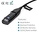 Pwr+ Fitbit-Flex Fastest Rapid Charger with Reset-Charging-Cable: USB Charger for Fitbit Flex WristBand Wireless Activity Bracelet Spare Cord