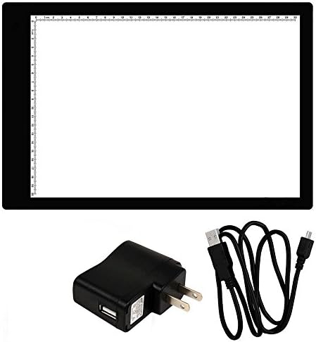 Portable LED Tracing Light Box Board Artist Tattoo A4 Drawing Pad Table Stencil Display