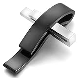 MENDINO Mens Womens Cross Pendant Stainless Steel With 22 inch Chain