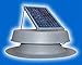 Natural Light Solar Attic Fan 16-Watt model rated for areas up to 1300 Sq. Ft.