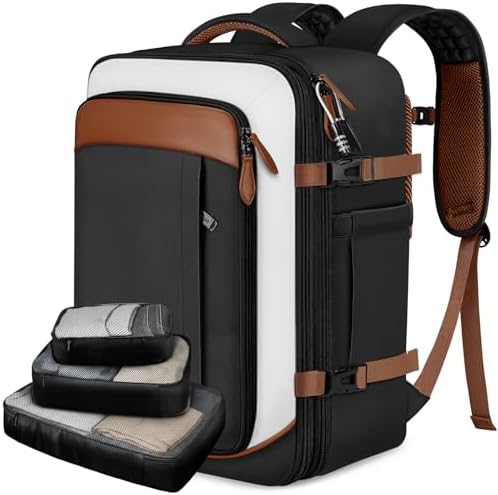 Amazon.com: EVERKI Travel Pro Bundle: Wheeled Laptop Backpack with  Replaceable Wheels & 18.2L Compressible Packing Cubes (3-Pack)  Durable,  TSA-Friendly Design for Work & Travel  Orange + Black : Electronics