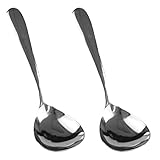 (Set Of 2) Stainless Steel Buffet Serving Spoon 8 3/8 Inch