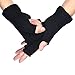 AutumnFall® Newest Men's Knitted Stretch Elastic Warm Half Finger Fingerless Gloves