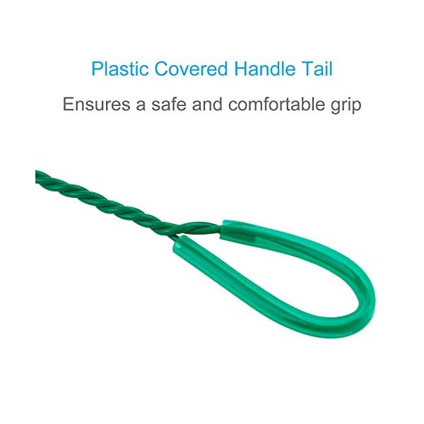 Uniclife-15cm-Aquarium-Fish-Net-Fine-Mesh-Fish-Catch-Nets-with-Plastic-Handle-Green Uniclife 10/15/20/25 cm Aquarium Fish Net Fine Mesh Fish Catch Nets with Plastic Handle - Green