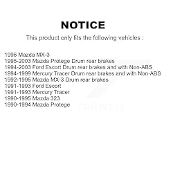 Front Rear Wheel Bearing And Hub Assembly Kit For