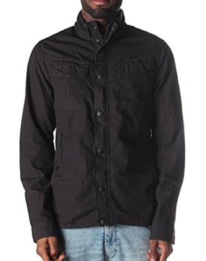G Star RAW FILCH Combat Overshirt Jacket in Raven Combat Ripstop, Size XXXL $180