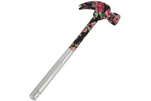 LASUND 6 in 1 Flower Hammer & Screwdriver Tool, All In One Screwdriver Hammer Tools Set, Best Gift for Birthday Valentine's Mother's day Christmas Thanksgiving Halloween
