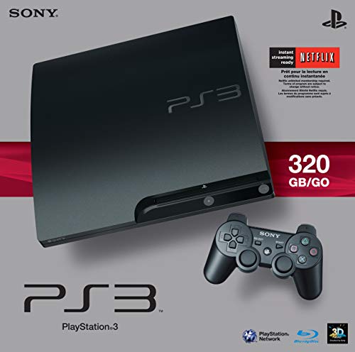 Sony PlayStation 3 Slim 320 GB Charcoal Black