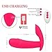 Thrusting Dildo -Sohimi Vibrator Butterfly G-spot Wearable Vibrator with Remote Wireless Control,Wearable Vibrator Underwear Sexualwellness Stimulator Masturbation Body Massager for Women&Couple