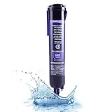 Quafilter Refrigerator Water Filter Replacement Cartridge Compatible for Whirlpool PUR Push Button, 4396841, 4396710, Pur Filter 3