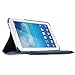 Moonmini 360 Rotation PU Leather Protective Case Cover Pouch for Samsung Galaxy Tab 3 8.0