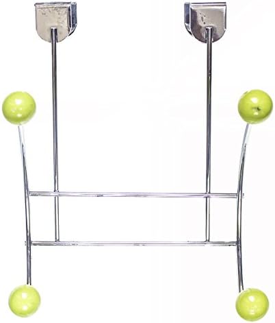 Top Quality Space Saver Over Door Hook Hanger Rack - Organise Bedroom, Bathroom, Closets - Hang Shirts, Coats, Towels, Robes, Hats