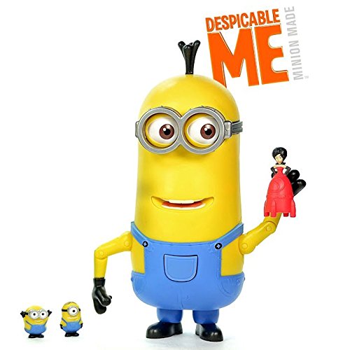 Despicable Me Giant Kevin with Mini Bob, Stuart & Scarlet Action Figure