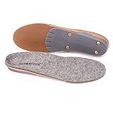 Superfeet merinoGREY, Wool Comfort and Warmth