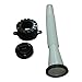 1 Gas Can Spout Replacement with Gasket, Cap and Stopper. Fits Rubbermaid Essence Gott & Some RotopaX Kolpin Blitz.