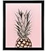 Pineapple Print Scandinavian Print Pineapple Art Living Room Decor Pineapple Art Print Pineapple Wall Art Pink Print Tropical Fruit Art Print Kitchen Wall Art Kitchen Art 8x10