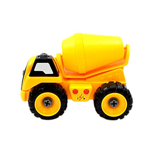 Ktyssp 1PC Fashion Kids Child Baby Disassembly Assembly Cartoon Truck Car Toy (B)