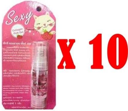 10 Tube Sexy Collagen Pink Gel Skin Whitening Lip Liner Black Nipple Pink Does.