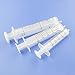 SHAOTONG 20ml/cc Syringes without Needle No Rubber Plunger, Reduce Mess, 20 Pack