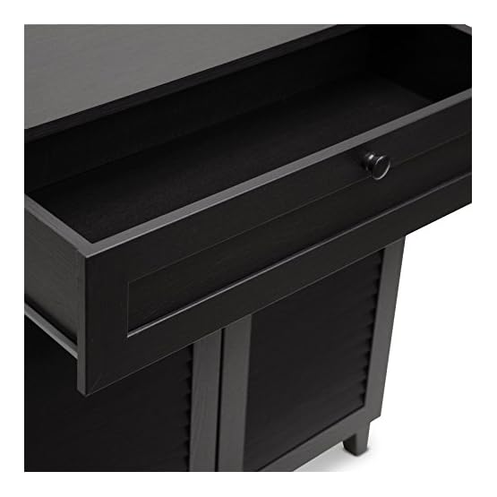 Baxton Studio Calvin Shoe Storage Cabinet - Image 4