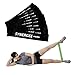 Synergee 10 Pack Mini Band Resistance Loop Exercise Bands Black X-Heavy Resistance