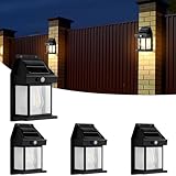 Atoechie Solar Flood Lights Outdoor, Dusk to Dawn