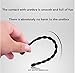 Dreamhomead 4 Pcs Set Silicone Plug Beads Urethral Sounds with Different Size