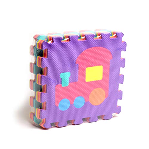 6 Vehicle+Rubber+Puzzle+Interlocking+playmat