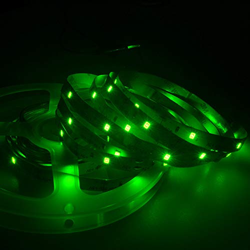 HTHJSCO Led Strip Light, Rope Light with 12V Power Supply USB Controller and String Light Fixing Clips Color Changing Light Strip for Home Kitchen