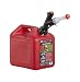 GARAGE BOSS GB320 Briggs and Stratton Press 'N Pour Gas Can, 2+ Gallon, Red
