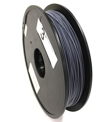 3rDment Gray 3D Printer Filaments - 1.75 mm ABS - Net Weight = 0.5 kg (1.1 lb), Compatible with All FDM 3D Printers - Replicator 2, Ultimaker 1, RepRap, Replicator 2x, Prusa i3, Mendel Prusa, Ultimaker 2, Replicator, Print/bot, Leapfrog Creatr, Zcorp, Solidoodle, UP! Plus, Form 1, Cube X, Up! Mini, Creator, Mende!Max, uPrint, PowerWasp, Dimension, Lulzbot, Felix 2.0