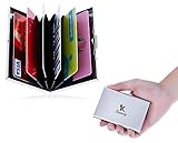 Credit Card Wallet Holder for Women and Men – Professional Business Card Holder Wallet for Travel and Work - ID Card Holder - Slim Design for pocket wallet and hand wallet