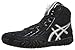 ASICS Men's Aggressor 3 Wrestling Shoe, Black/Silver, 10 M US