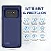 Note 9 Battery Case,Elebase Portable External Rechargeable Power Charger Case,5000mAh Protective Backup Charging Case Pack with Raised Edge for Samsung Galaxy Note 9(Blue)