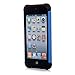 iPod Touch, Dual-layer Heavy Duty Matte Rugged Protective Cover Case for Appple iPod Touch 6th Gen 5th Gen by Cazle (Blue)