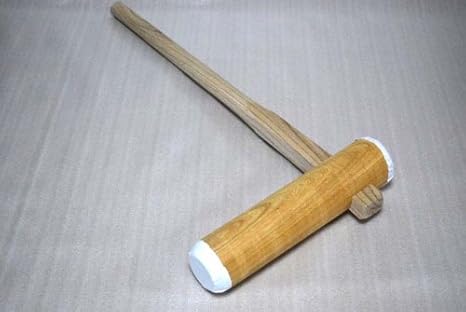 Amazon Co Jp 餅つき用 杵 きね 子供用 2ｓ けやき もちつき道具 ホーム キッチン