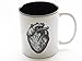 Anatomical Heart Coffee Mug 11 oz. or 15 oz. Human Body Anatomy Cardiology Medical Office Home Kitchen Decor