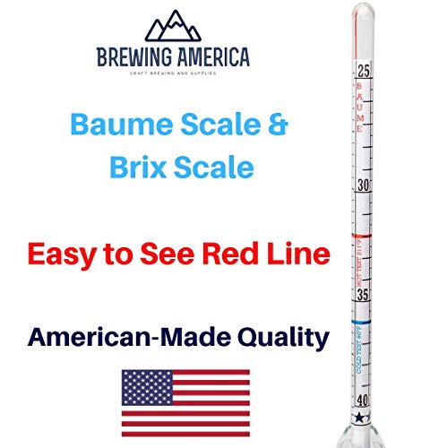 Maple Syrup Hydrometer Density Meter for Sugar and Moisture Content