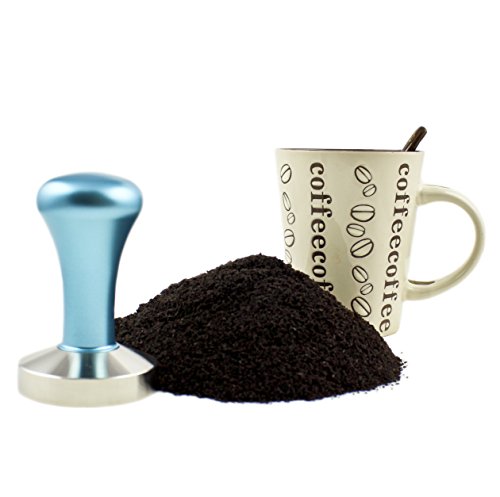Zoie + Chloe Stainless Steel Espresso Coffee Tamper - 58mm Flat Base - Thumbnail 4